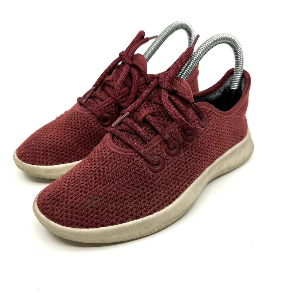 Allbirds Tree Runners Red Sneakers Women's 5 US